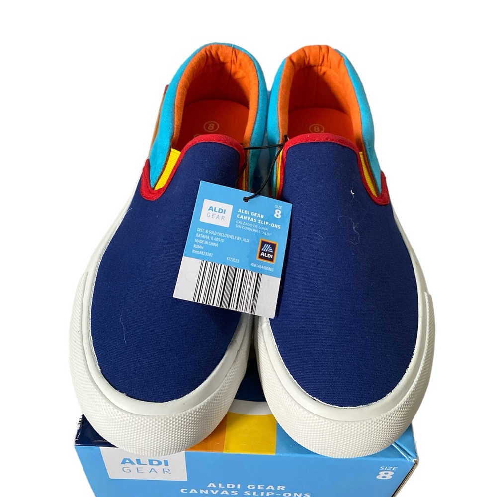Aldi Gear Canvas Slip-Ons Women’s size 8
